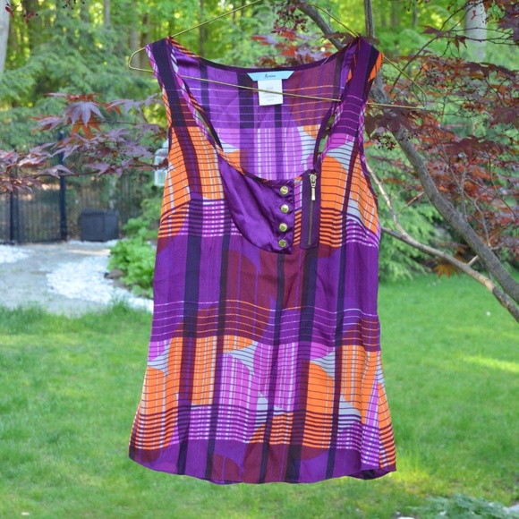 MARCIANO SILK Tank Top - LIKE NEW - Picture 4 of 7